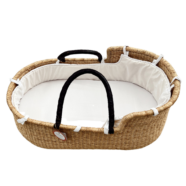 Baby Moses Basket Liner Adinkra Designs