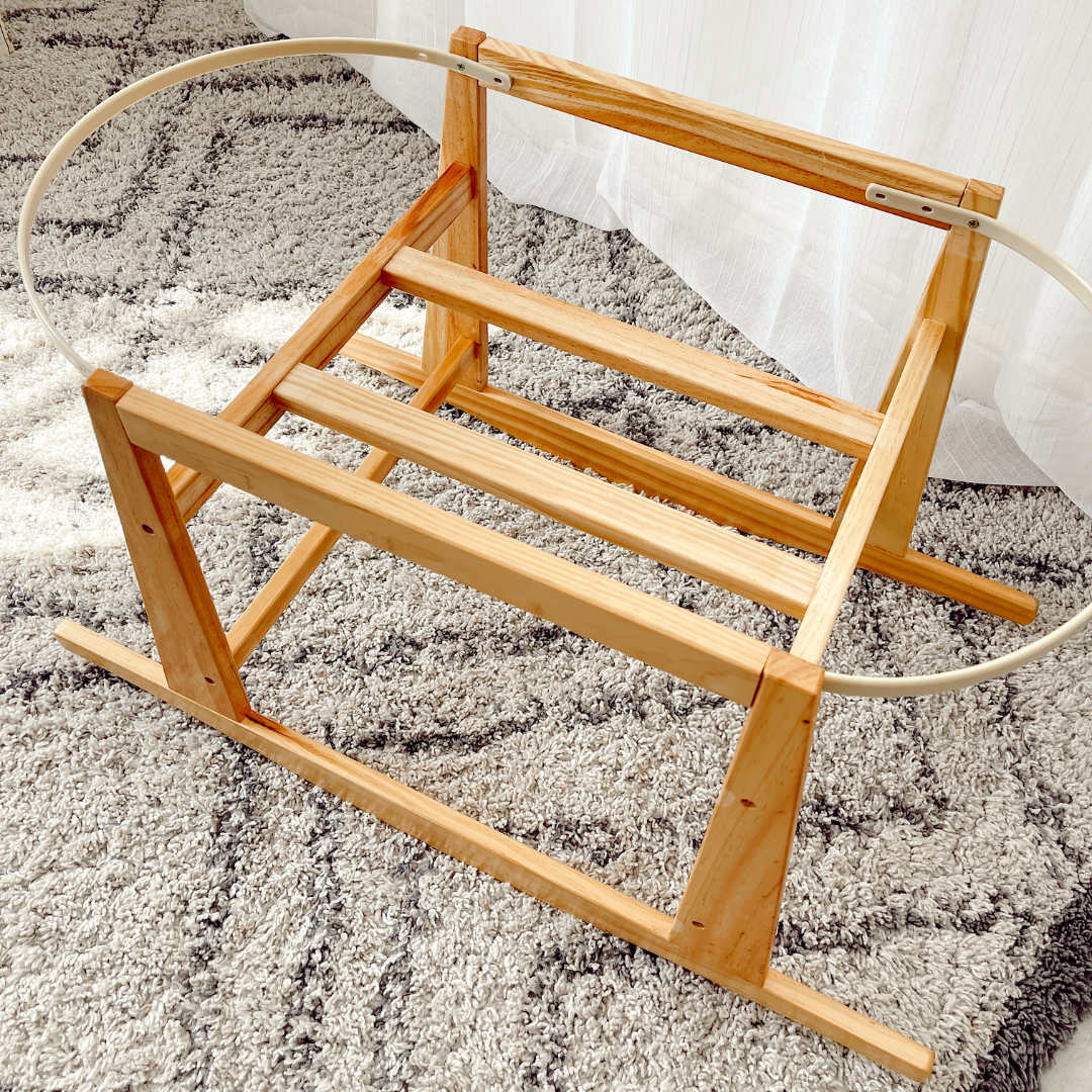 Moses Basket Rocking Stand 3 Colours Available