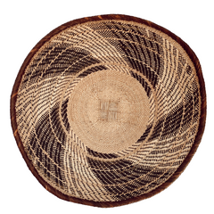 その他 Zimbabwe Binga Designer, Wall Basket L African Wall Baskets - Binga Baskets from Adinkra Designs