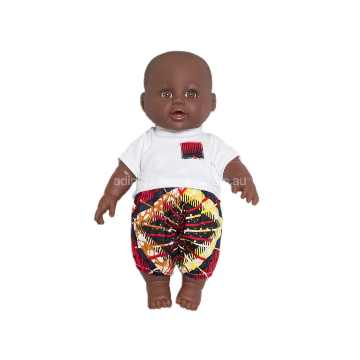 Fair trade African doll for charity Adinkra Project