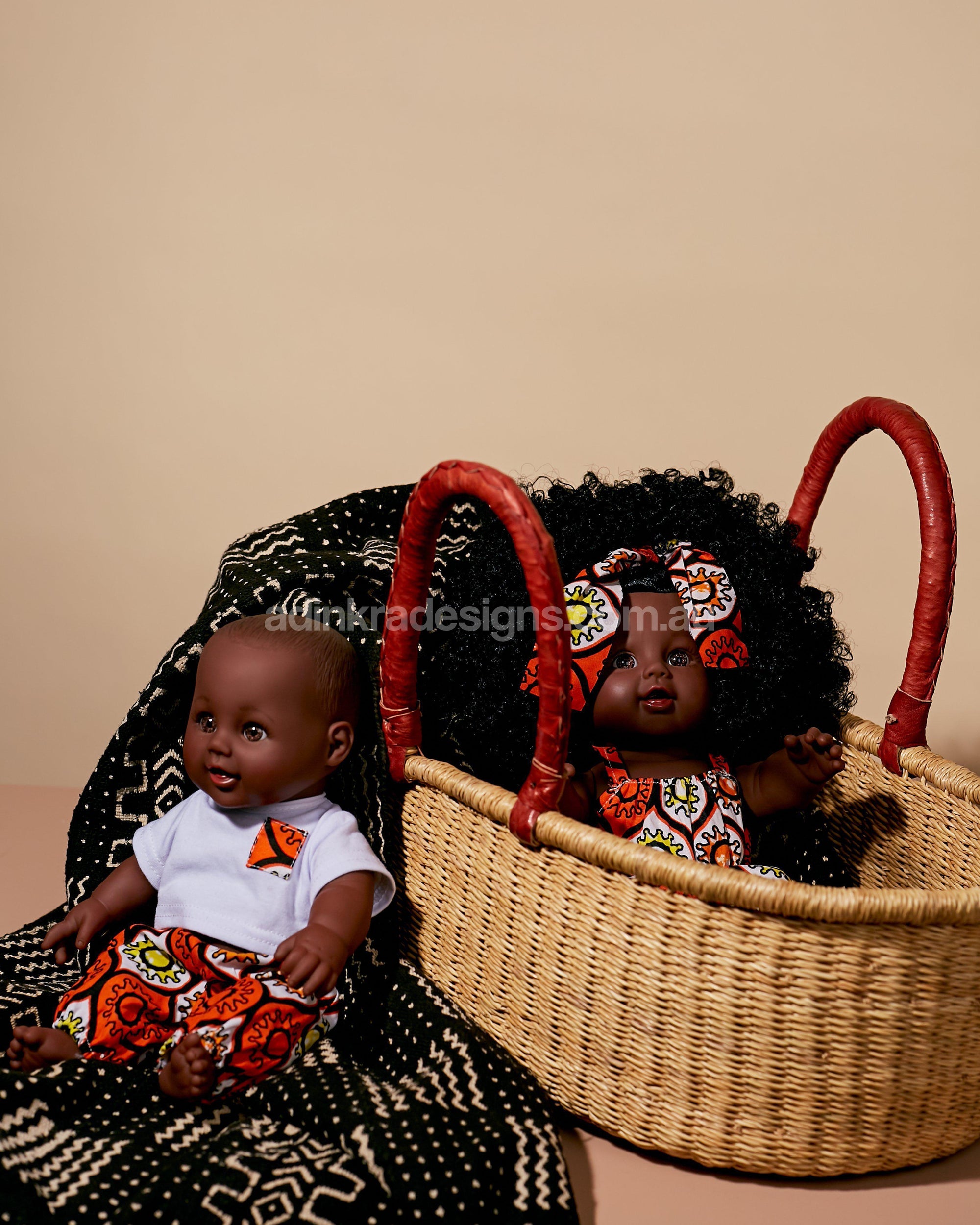 African dolls- Fair trade and for Charity - The Adinkra Project