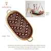 Baby Changing Basket - Natural (Tan Handles)-Adinkra Designs
