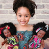 African Doll - Yaa Asantewaa-Adinkra Designs
