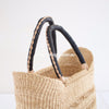 Eco-friendly, artisan, one off original, fair -wage, market basket made in Ghana