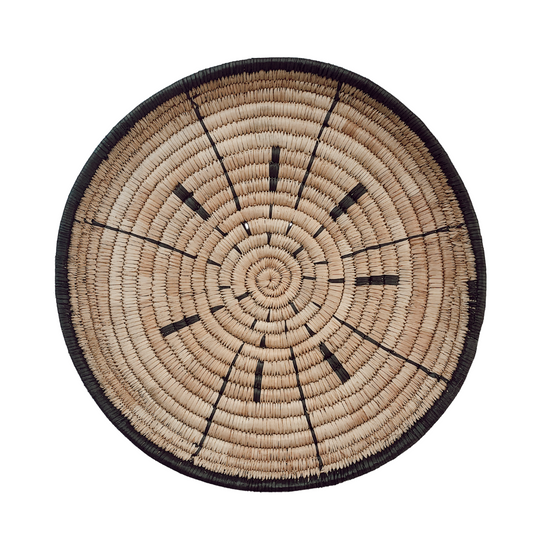 Wall Baskets - Malawi Basket 38cm 1-Adinkra Designs